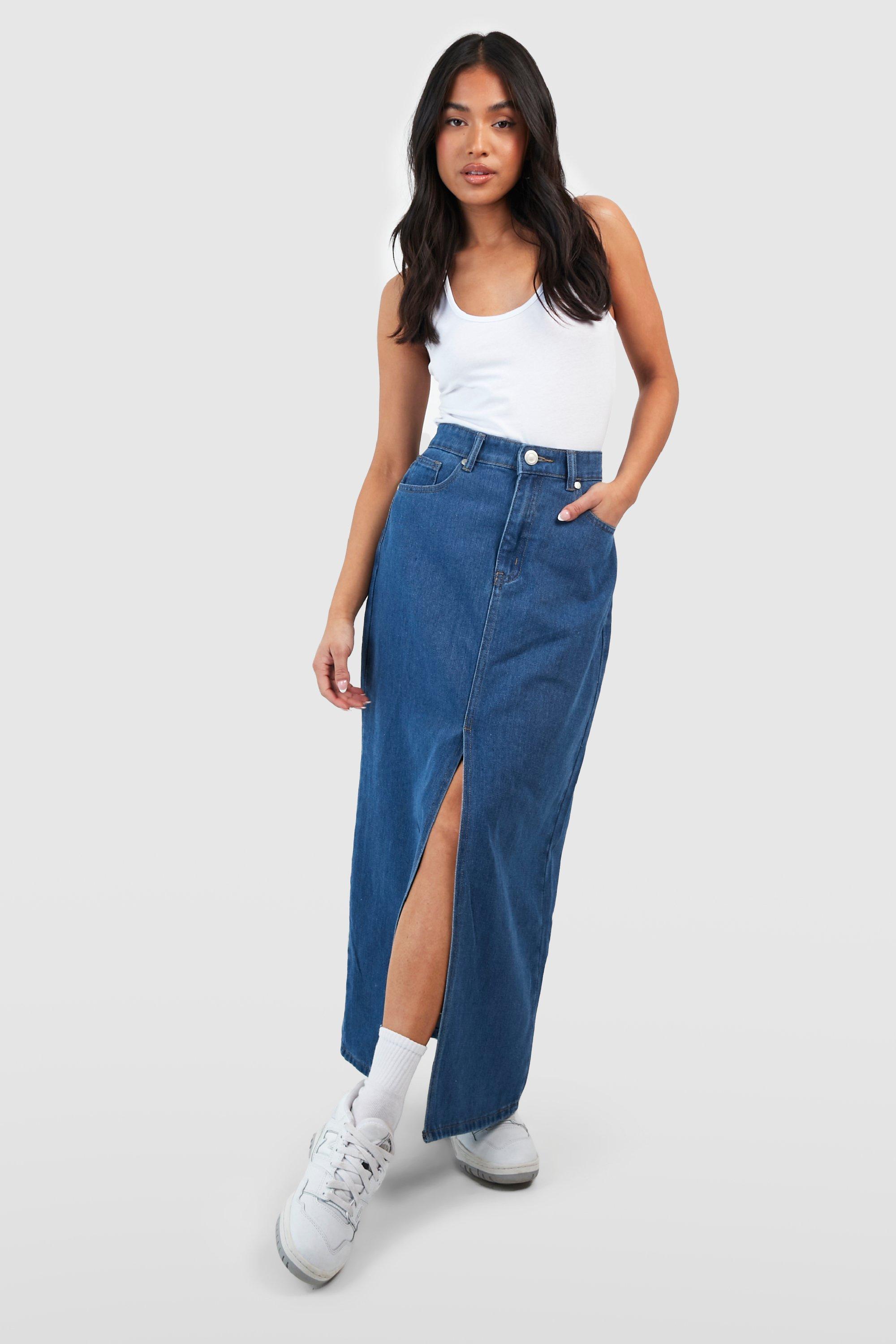 Wallis 2024 denim skirt